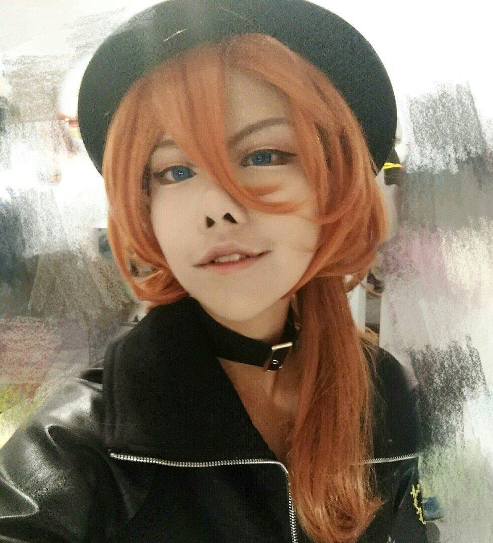 Bungo Stray Dogs Chuya Nakahara Cosplay Wigs Cosplayo